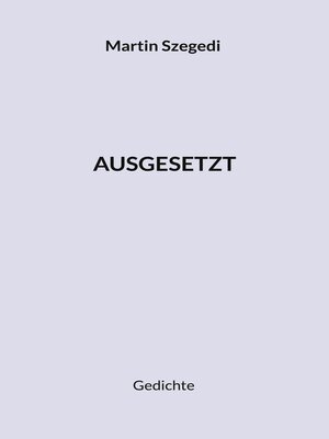 cover image of Ausgesetzt